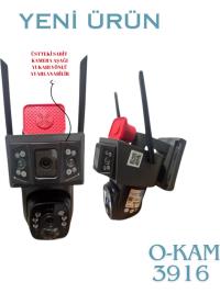 O-KAM-3916 4G 6MP DUAL LENS SOLAR PTZ KAMERA OKAM